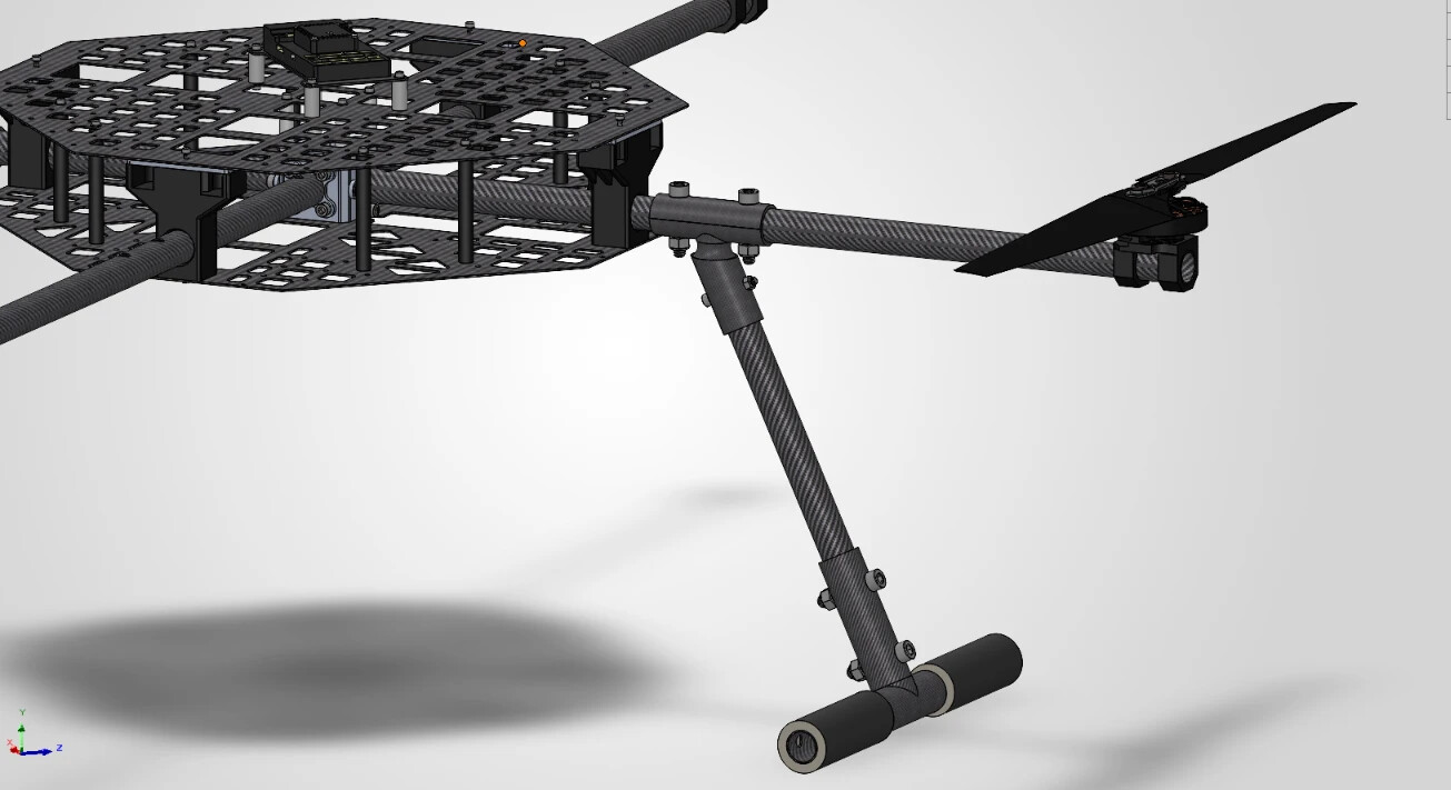 Pegasus 1 Landing Gear & FEA: Waterloo Aerial Robotics Group